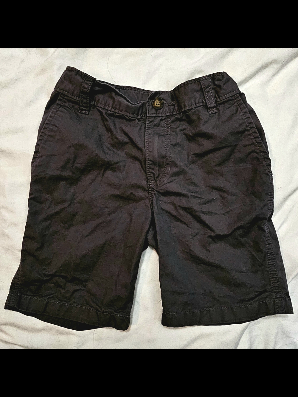Classic Dark Gray Cotton Shorts